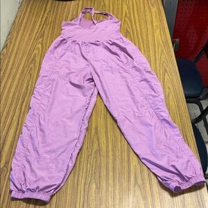 Chic Lilac Sleeveless Jumpsuit